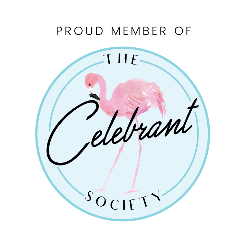 Proud member of The Celebrant Society