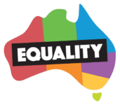 Equality — rainbow Australia